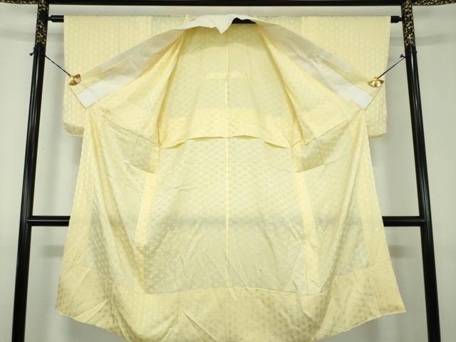 平和屋着物●長襦袢 無双仕立て 絞り 麻の葉文様 正絹 逸品 DABJ8684ps