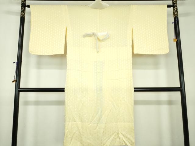 平和屋着物●長襦袢 無双仕立て 絞り 麻の葉文様 正絹 逸品 DABJ8684ps
