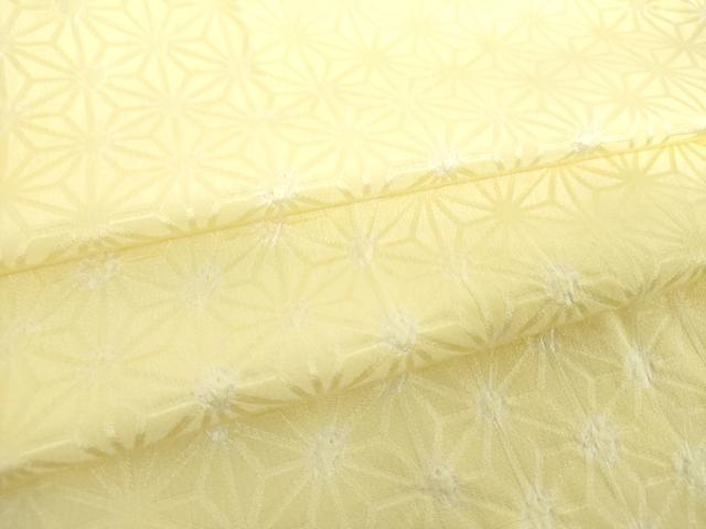 平和屋着物●長襦袢 無双仕立て 絞り 麻の葉文様 正絹 逸品 DABJ8684ps