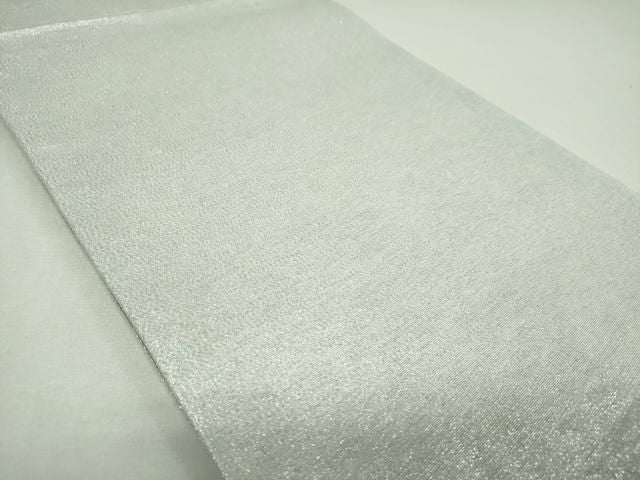 平和屋着物▼両面 六通柄袋帯 結び紐花文 金銀糸 正絹 逸品 DABJ8856ps