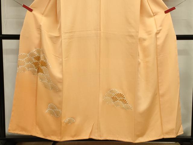 平和屋着物■訪問着 駒刺繍 菊文 暈し染め 金彩 正絹 逸品 未使用 DABJ9008ya