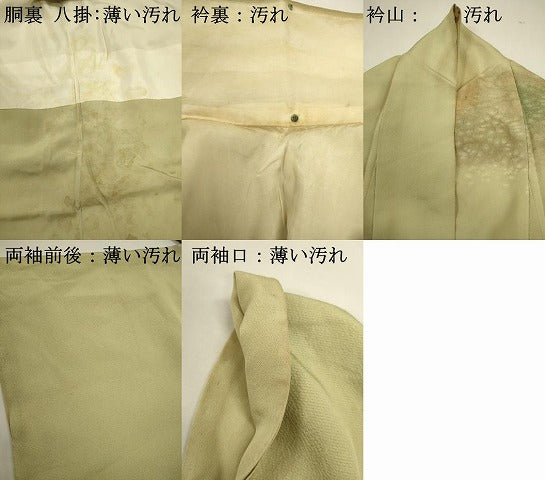 平和屋着物■中国三大刺繍 スワトウ刺繍 汕頭刺繍 総刺繍 訪問着 花唐草文 暈し染め やまと誂製 正絹 逸品 DABJ9018ya
