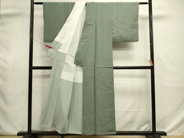 平和屋着物■上質な小紋 霞文 正絹 逸品 DABJ9041ya