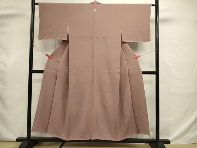 平和屋着物■上質な色無地 鴇浅葱色 正絹 逸品 未使用 DABJ9054ya