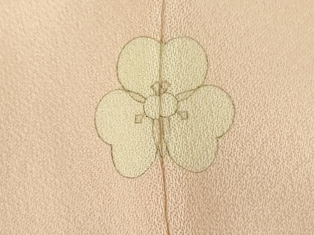 平和屋着物■訪問着 雪輪花文 松竹梅 正絹 逸品 DABJ9111ya