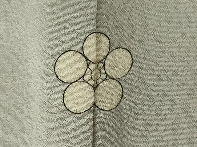 平和屋着物■訪問着 刺繍 蔦の葉文 箔散らし 暈し染め 金彩 正絹 逸品 DABJ9127ya
