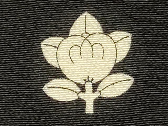 平和屋着物■豪華黒留袖 友禅 作家物 風景花松文 正絹 逸品 DABJ9169ya