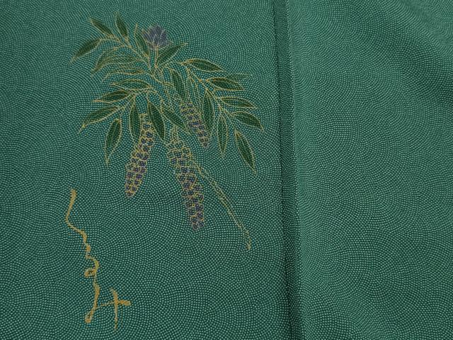 平和屋着物■江戸小紋 作家物 鮫小紋柄 正絹 逸品 DABJ9200ya