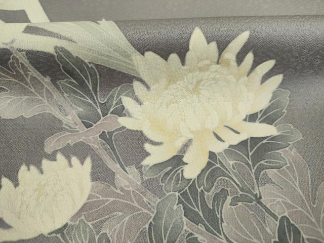 平和屋着物■豪華色留袖 手描き 陶器花文 暈し染め 金彩 正絹 逸品 DABJ9230ya