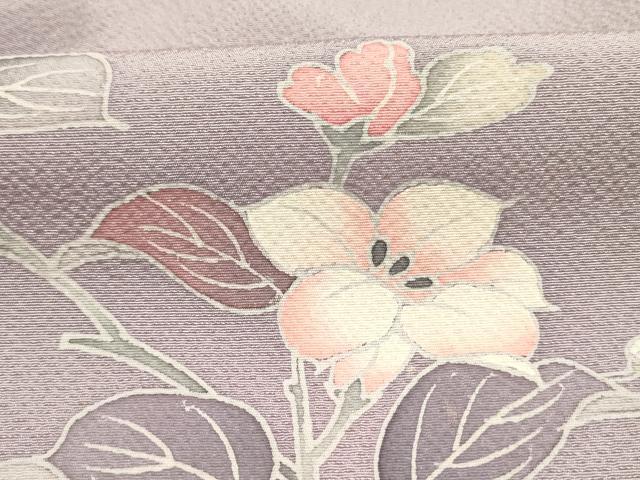 平和屋着物■訪問着 作家物 枝花文 正絹 逸品 DABJ9300ya