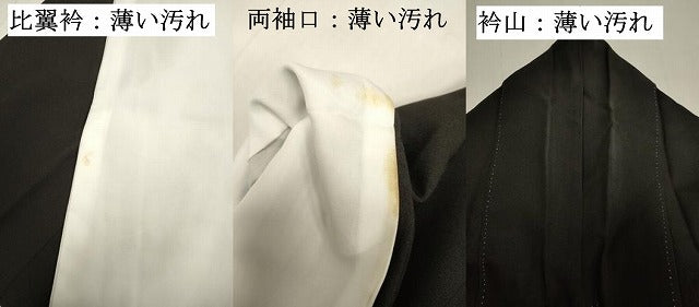 平和屋着物■豪華黒留袖 花松文 群鶴 暈し染め 金彩 正絹 逸品 DABJ9305ya