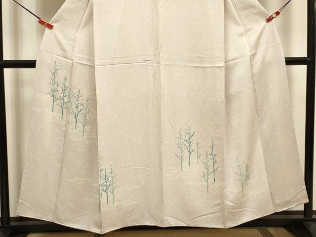 平和屋着物■訪問着 木立文 正絹 逸品 DABJ9309ya