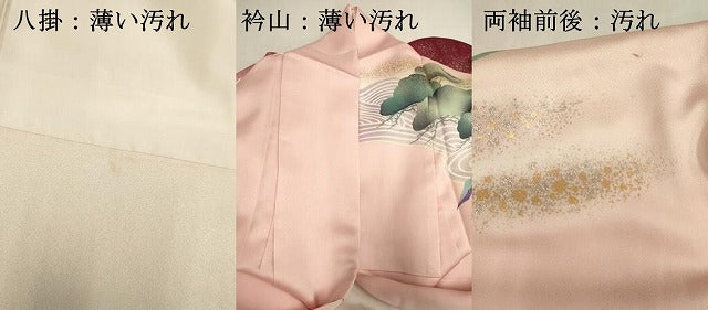 平和屋着物■豪華振袖 駒刺繍 流水鴛鴦松文 暈し染め 金銀彩 正絹 逸品 DABJ9317ya