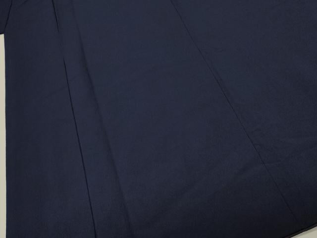 平和屋着物■男性 色留袖 青褐色 正絹 逸品 DABJ9322ya