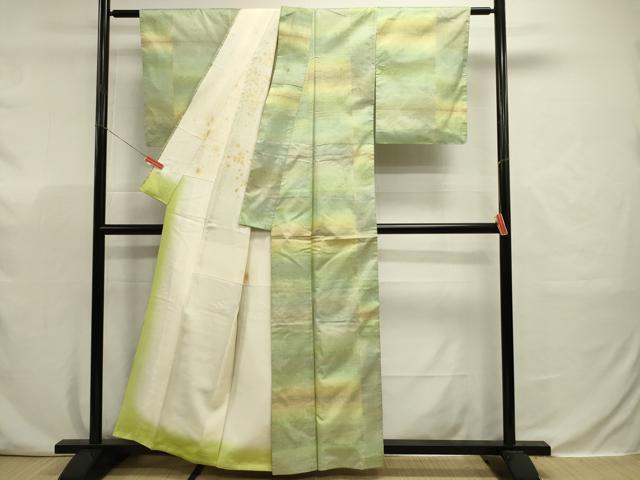 平和屋着物■本場大島紬 7マルキ 霞文 正絹 逸品 DABJ9332ya