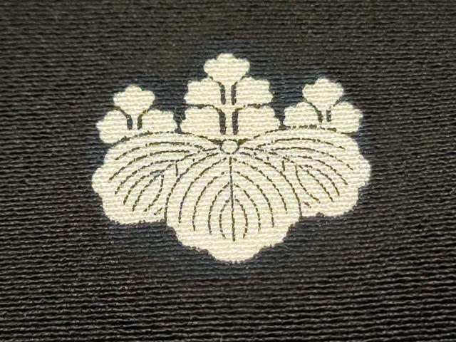平和屋着物■豪華黒留袖 駒刺繍 几帳花蝶文 金銀彩 正絹 逸品 DABJ9467ya