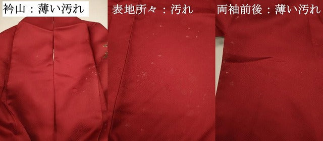 平和屋着物■豪華振袖 花車文 牡丹 乱菊 暈し染め 金彩 正絹 逸品 DABJ9483ya