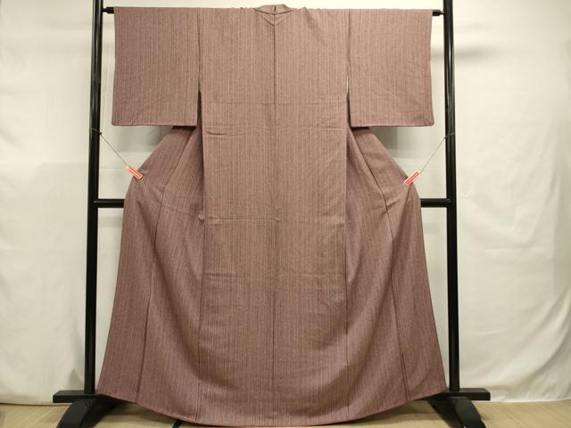 平和屋着物■上質な小紋 間道 正絹 逸品 DABJ9490ya