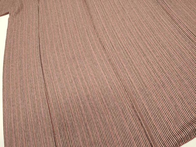平和屋着物■上質な小紋 間道 正絹 逸品 DABJ9490ya