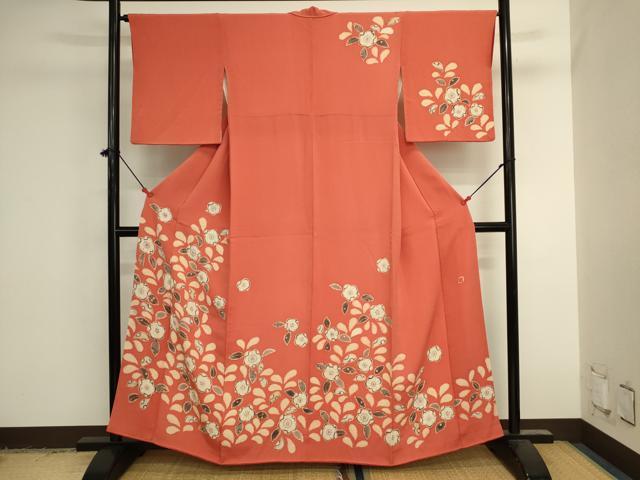 平和屋着物■訪問着 作家物 辻が花 絞り 鬼しぼ縮緬 正絹 逸品 DABJ9506ya