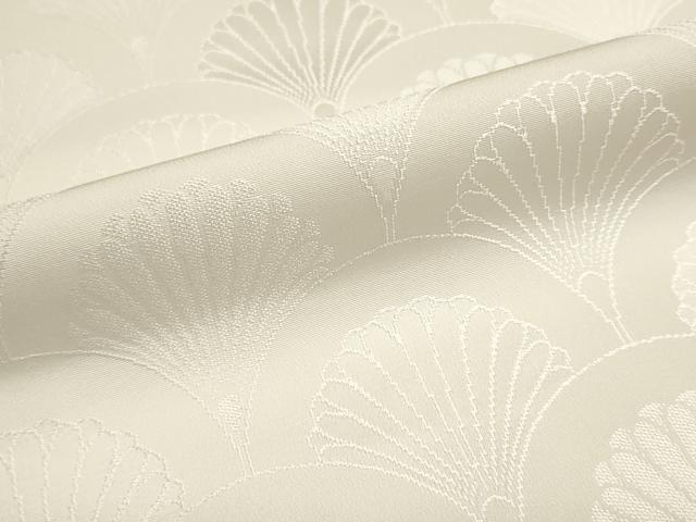 平和屋着物▼白生地 反物 着尺 八掛付き 生成り色 逸品 未使用 DABJ9640we