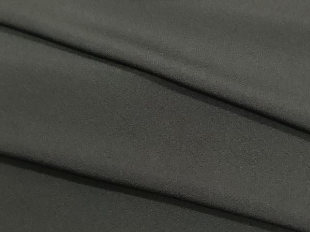 平和屋着物▼羽織・コート 黒紋付 黒反物 羽尺 逸品 未使用 DABJ9766we