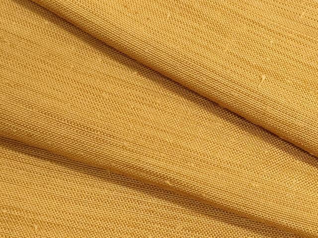 平和屋着物▼本場筑前博多織 名古屋帯 帯反物 狐色 逸品 未使用 DABJ9808we