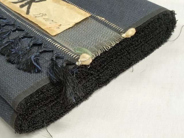 平和屋着物▼男性 紬 反物 着尺 アンサンブル 120亀甲 総詰め キングサイズ 逸品 未使用 DABJ9862we