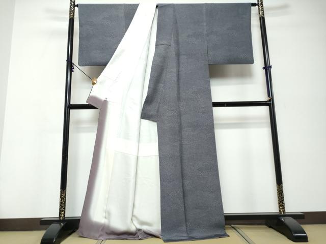平和屋着物●江戸小紋 寄せ小紋柄 正絹 逸品 DABK0070ud