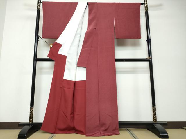 平和屋着物●江戸小紋 作家物 草木染 鮫小紋柄 正絹 逸品 DABK0102ud
