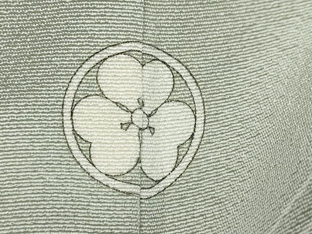 平和屋着物●訪問着 流水小舟風景文 暈し染め 金銀彩 正絹 逸品 DABK0105ud