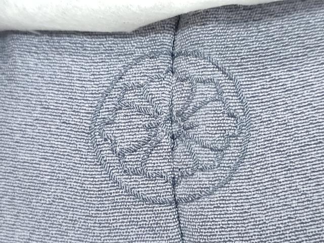 平和屋着物●上質な色無地 藤紫色 反端付き 正絹 逸品 未使用 DABK0184ud