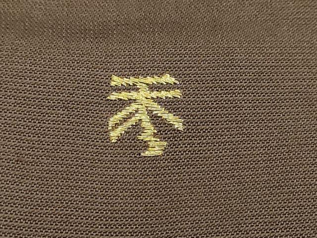 平和屋着物●訪問着 作家物 流水草花文 金銀糸 正絹 逸品 未使用 DABK0198ud