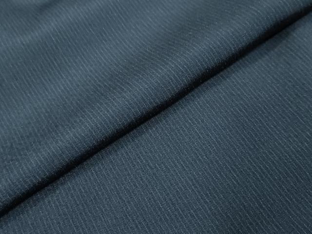 平和屋着物●男性 お召 アンサンブル 縞 正絹 逸品 DABK0213ud