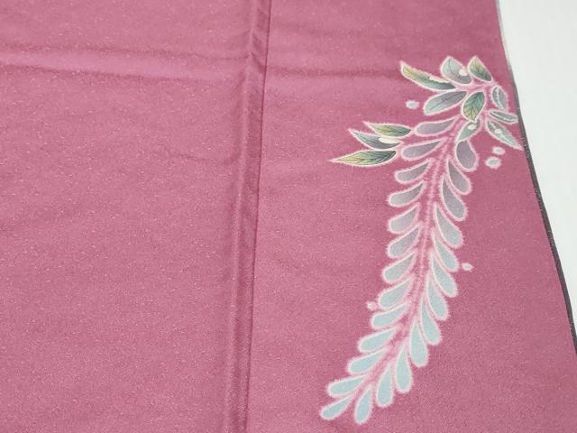 平和屋着物●豪華振袖 絞り 辻が花 暈し染め 金通し地 正絹 逸品 DABK0237ud