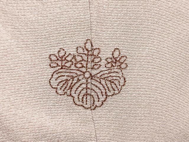 平和屋着物●訪問着 刺繍 草花文 暈し染め 金彩 正絹 逸品 DABK0320ud
