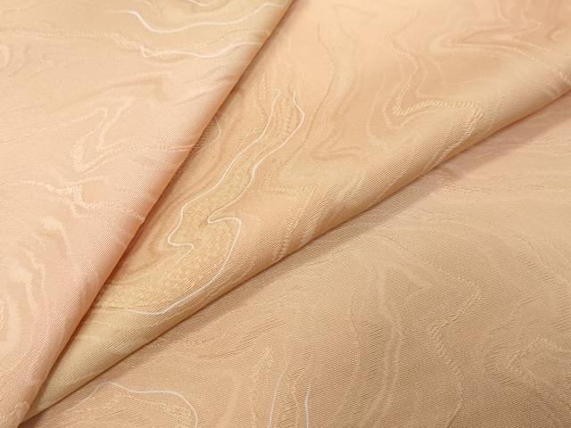 平和屋着物●上質な小紋 地紋起こし 墨流し文 暈し染め 正絹 逸品 DABK0412ud