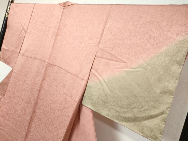 平和屋着物●中国三大刺繍 相良刺繍 訪問着 辻が花 暈し染め 正絹 逸品 DABK0513ud