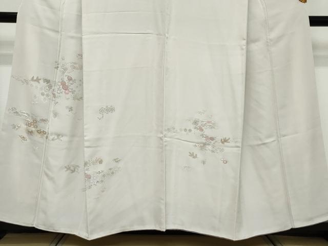 平和屋着物●創業460年・千總 訪問着 吉祥宝尽くし花文 金彩 伊勢丹扱い 正絹 逸品 DABK0519ud