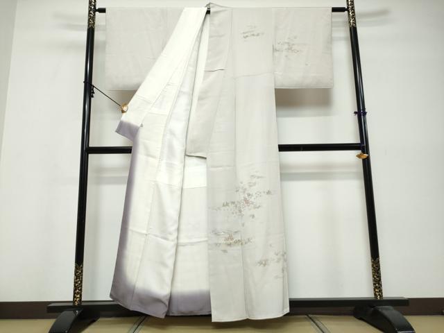 平和屋着物●創業460年・千總 訪問着 吉祥宝尽くし花文 金彩 伊勢丹扱い 正絹 逸品 DABK0519ud
