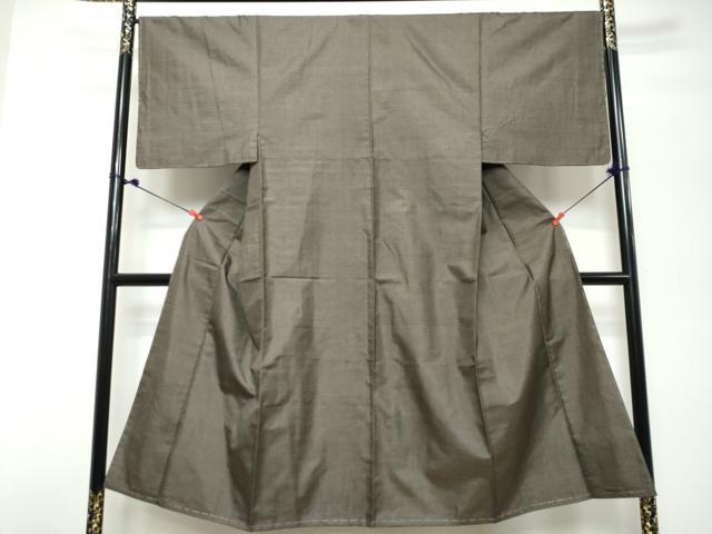 平和屋着物●男性 本場大島紬 アンサンブル 長羽織 100亀甲 総詰め 正絹 逸品 未使用 DABK0674ud