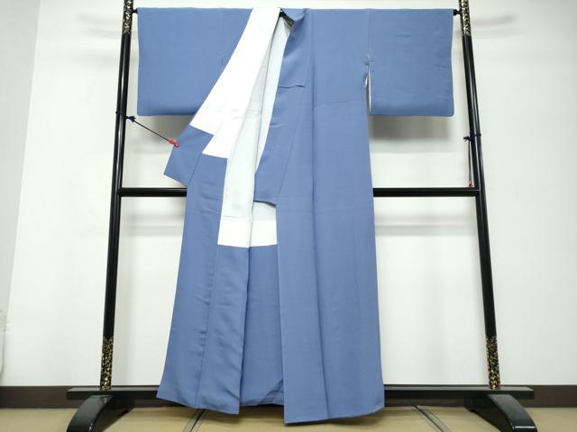 平和屋着物●上質な色無地 花色 正絹 逸品 DABK0684ud