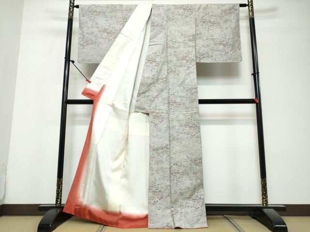 平和屋着物●都喜ヱ門 本場大島紬 祭の宴 藤絹織物謹製 証紙付き 正絹 逸品 DABK0838ud
