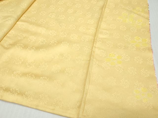 平和屋着物●豪華振袖 駒刺繍 吉祥草花文 金彩 京都きもの友禅扱い ロング丈 正絹 逸品 DABK0841ud