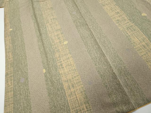 平和屋着物●上質な小紋 箔散らし 正絹 逸品 DABK0846ud
