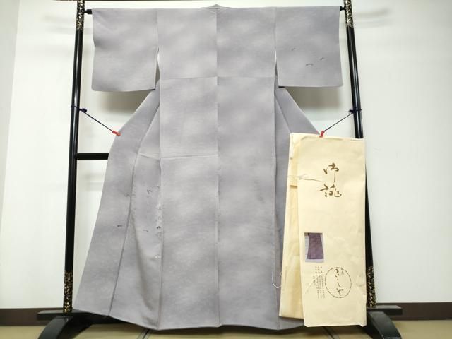 平和屋着物●銀座きしや 訪問着 刺繍 枝松文 たとう紙付き 正絹 逸品 DABK0951ud
