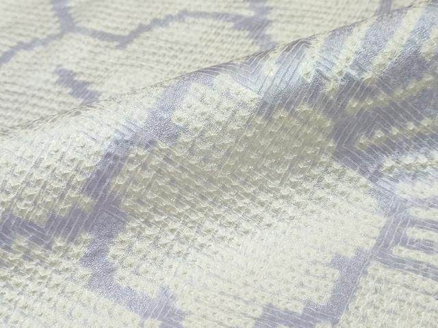 平和屋着物●豪華振袖 絞り 草花文 正絹 逸品 DABK0956ud