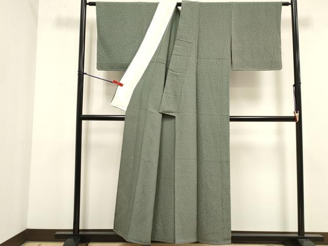 平和屋着物▽訪問着 単衣 幾何学文 正絹 逸品 未使用 DABK1078cd