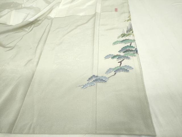 平和屋着物■豪華色留袖 友禅 作家物 風景文 九十九湾 暈し染め 正絹 逸品 未使用 DABK1301cd
