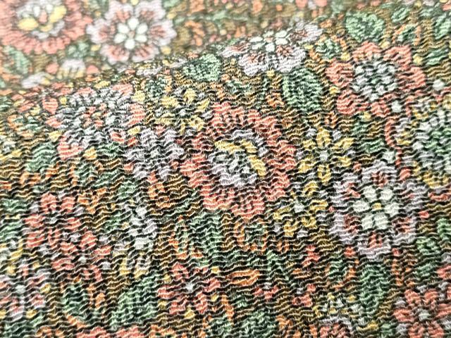 平和屋着物■伝統工芸士 関正三郎 小紋 花尽くし 正絹 逸品 DABK1335cd